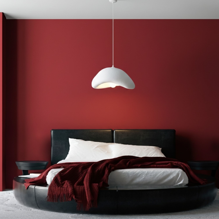 Brilagi - Lampa wisząca na przewodzie WABI SABI 1xE27/40W/230V śr. 42 cm biała