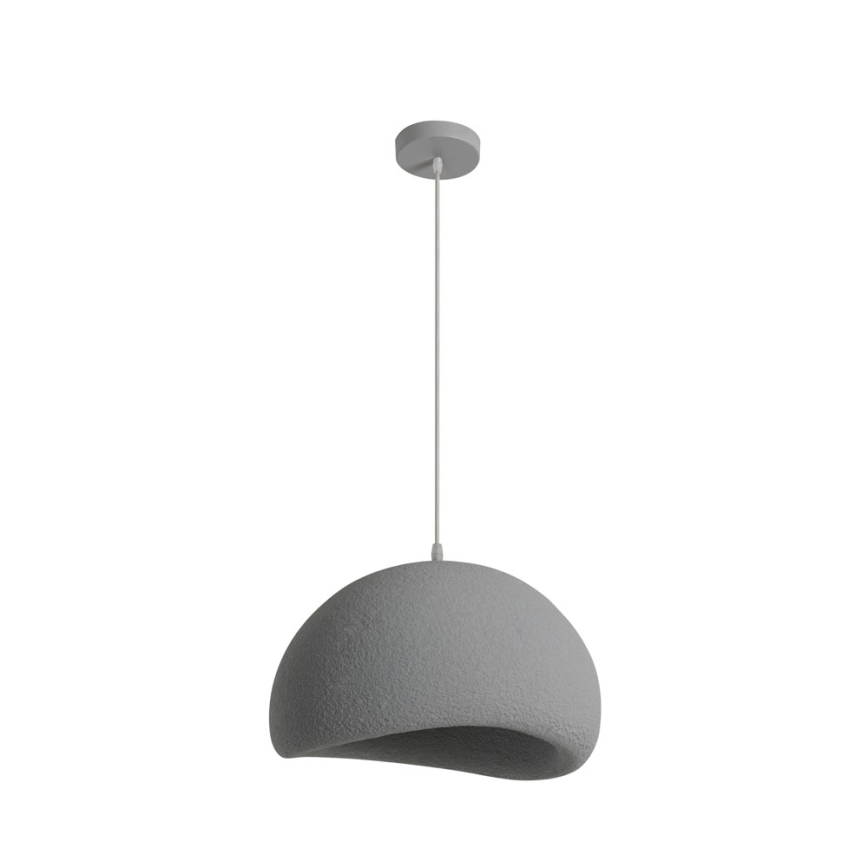 BRILAGI - Lampa wisząca na przewodzie WABI SABI 1xE27/60W/230V średnica 40 cm szara