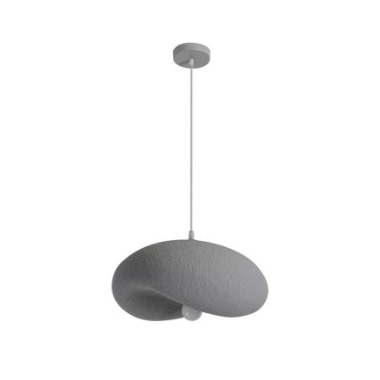 BRILAGI - Lampa wisząca na przewodzie WABI SABI 1xE27/60W/230V średnica 40 cm szara