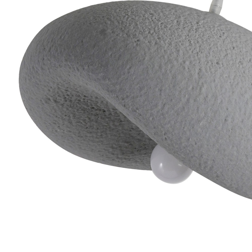 BRILAGI - Lampa wisząca na przewodzie WABI SABI 1xE27/60W/230V średnica 40 cm szara