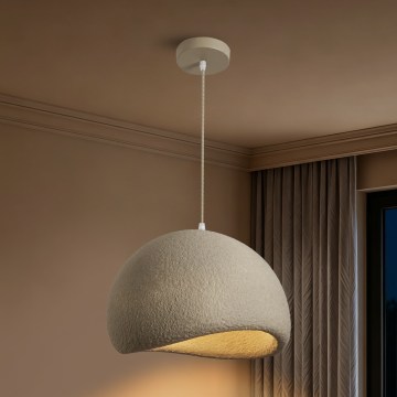 BRILAGI - Lampa wisząca na przewodzie WABI SABI 1xE27/60W/230V Ø 40 cm beżowa