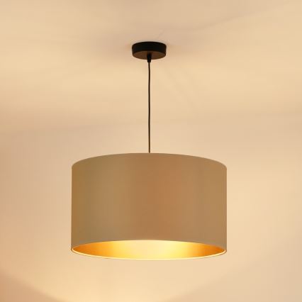 Brilagi - Lampa wisząca na linkach OREGON ROLLER VEGE 1xE27/15W/230V śr. 45 cm beżowa