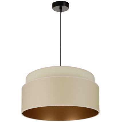 Brilagi - Lampa wisząca na linkach OREGON VEGE 1xE27/15W/230V śr. 45 cm beżowa