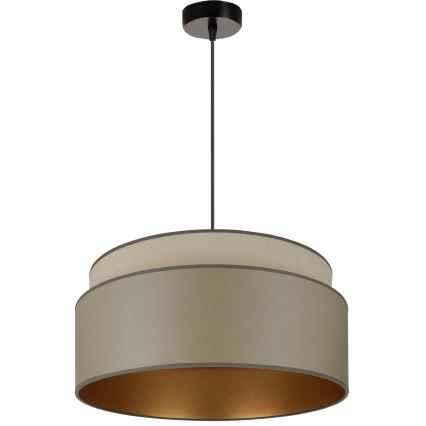 Brilagi - Lampa wisząca na linkach OREGON VEGE 1xE27/15W/230V śr. 45 cm szara