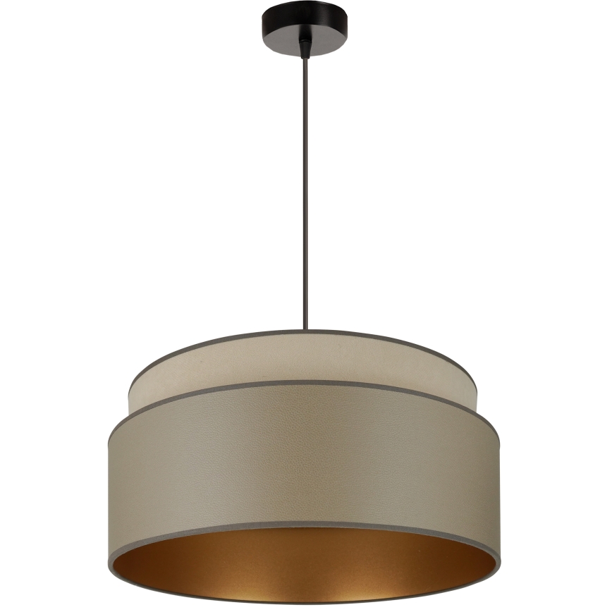Brilagi - Lampa wisząca na linkach OREGON VEGE 1xE27/15W/230V śr. 45 cm szara