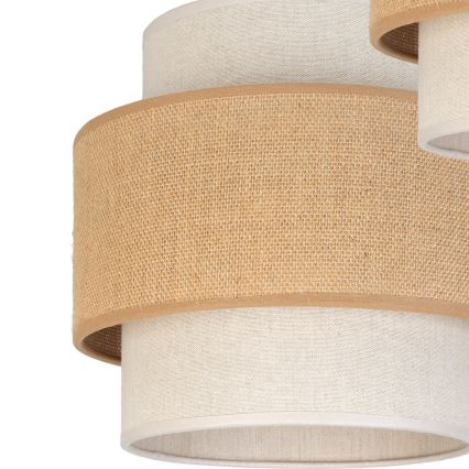 Brilagi - Lampa wisząca SPACE na przewodzie 3xE27/60W/230V śr. 40 cm beżowy/kremowy