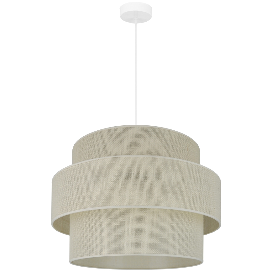 Brilagi - Lampa wisząca na linkach SPACE YUTE 1xE27/15W/230V śr. 50 cm kremowo-biała
