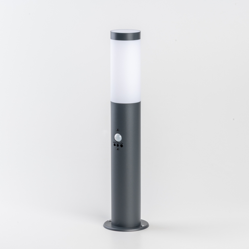 BRILAGI - Lampa zewnętrzna z czujnikiem ELIA 1xE27/20W/230V IP44 50 cm antracyt