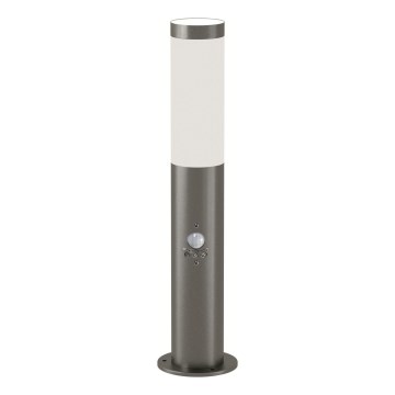 Brilagi - Lampa zewnętrzna ELIA z czujnikiem ruchu, 1xE27/20W/230V, IP44, 50 cm, matowy chrom