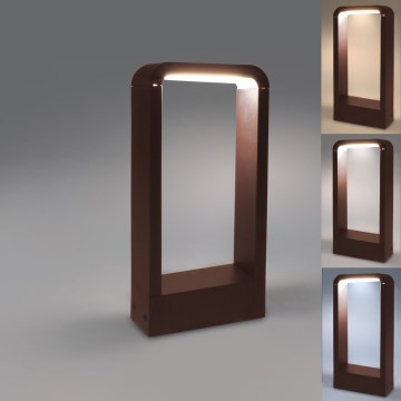 Brilagi - Lampa zewnętrzna LED BARI LED/7W/230V 3000/4000/6000K brązowa IP54 30 cm