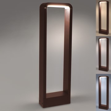 Brilagi - Lampa zewnętrzna LED BARI LED/7W/230V 3000/4000/6000K brązowa IP54 50 cm