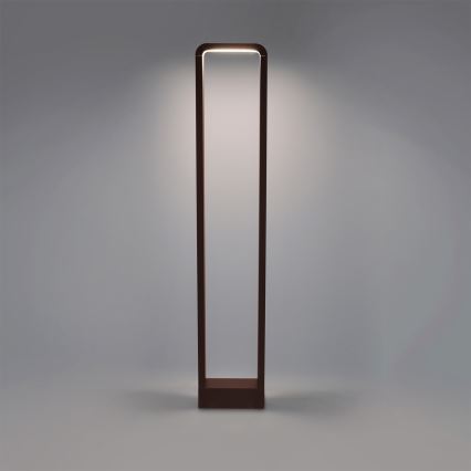 Brilagi - Lampa zewnętrzna LED BARI LED/7W/230V 3000/4000/6000K brązowa IP54 80 cm