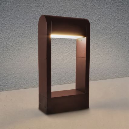 Brilagi - Lampa zewnętrzna LED CROTONE LED/7W/230V brązowa IP54 30 cm