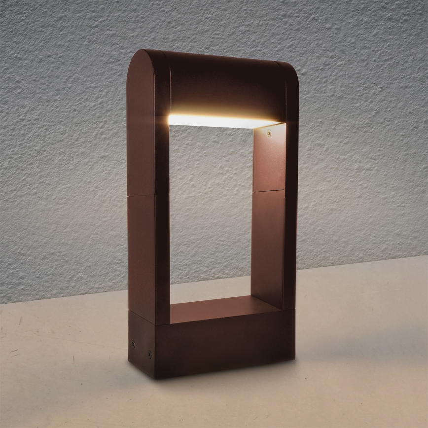 Brilagi - Lampa zewnętrzna LED CROTONE LED/7W/230V brązowa IP54 30 cm