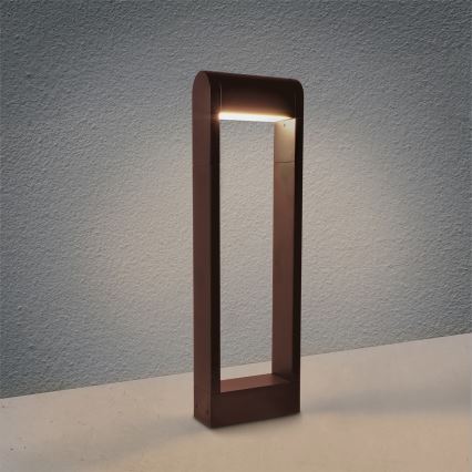 Brilagi - Lampa zewnętrzna LED CROTONE LED/7W/230V brązowa IP54 50 cm