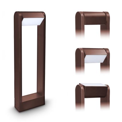 Brilagi - Lampa zewnętrzna LED CROTONE LED/7W/230V brązowa IP54 50 cm