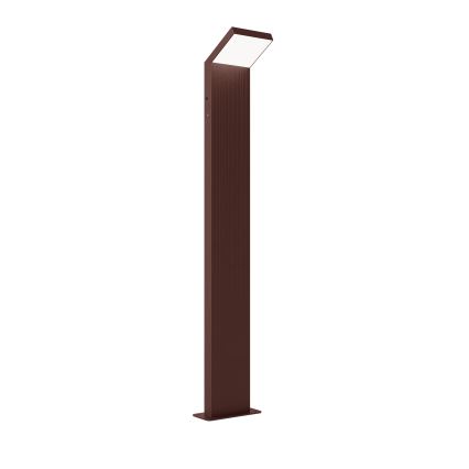 BRILAGI - Lampa zewnętrzna LED RIANO LED/8W/230V brązowa IP65 80 cm