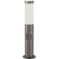 Brilagi - Lampa zewnętrzna LED z gniazdkiem ELIA 1xE27/7W/230V 4000K IP44 50 cm chrom matowy