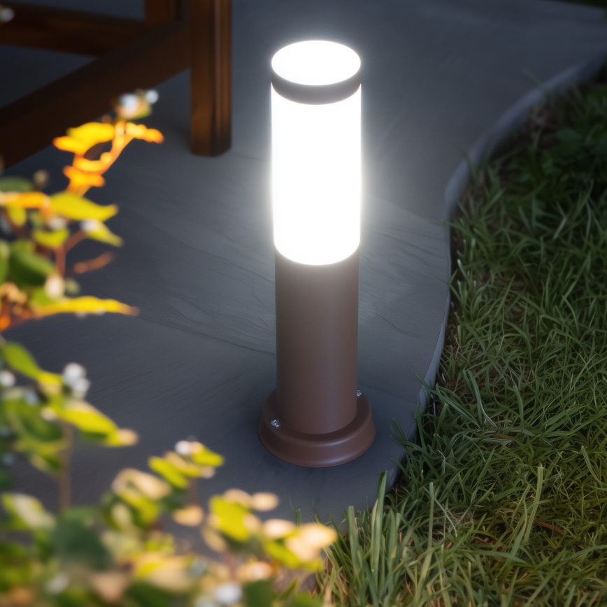 Brilagi - Lampa zewnętrzna NOVA 1xE27/15W/230V 40 cm IP44 brązowa