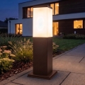 Brilagi - Lampa zewnętrzna NOVA 1xE27/15W/230V 40 cm IP44 brązowa
