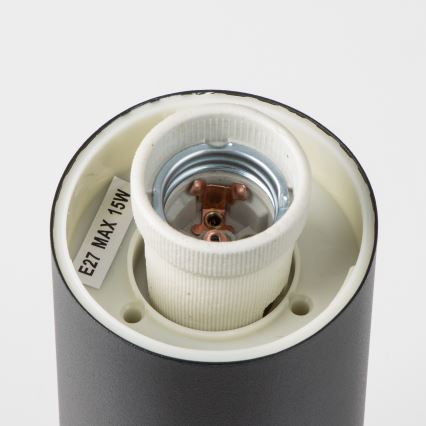 Brilagi - Lampa zewnętrzna NOVA 1xE27/15W/230V 40 cm IP44 czarna