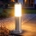 Brilagi - Lampa zewnętrzna NOVA 1xE27/15W/230V 40 cm IP44 matowy chrom