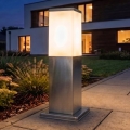 Brilagi - Lampa zewnętrzna NOVA 1xE27/15W/230V 40 cm IP44 matowy chrom