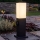 Brilagi - Lampa zewnętrzna NOVA z dwoma gniazdami SCHUKO, 1xE27/15W/230V, 40 cm, IP44, czarna