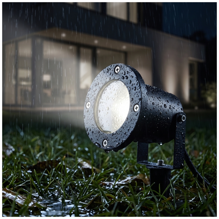BRILAGI - Lampa zewnętrzna TERRA 1xGU10/50W/230V IP65 czarna