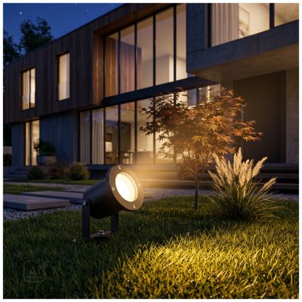 BRILAGI - Lampa zewnętrzna TERRA 1xGU10/50W/230V IP65 czarna