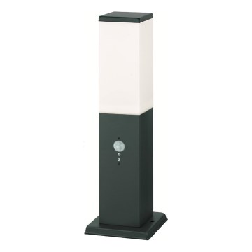 Brilagi - Lampa zewnętrzna z czujnikiem 1xE27/15W/230V 40 cm IP44 antracyt
