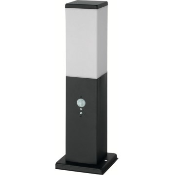 Brilagi - Lampa zewnętrzna z czujnikiem 1xE27/15W/230V 40 cm IP44 czarna