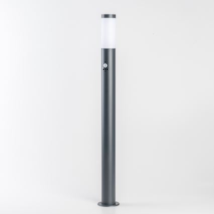 BRILAGI - Lampa zewnętrzna z czujnikiem ruchu ELIA 1xE27/20W/230V IP44 100 cm antracyt