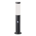 Brilagi - Lampa zewnętrzna z czujnikiem ELIA 1xE27/20W/230V IP44 50 cm antracyt