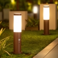 Brilagi - Lampa zewnętrzna z czujnikiem NOVA 1xE27/15W/230V 40 cm IP44 brązowa