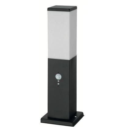 Brilagi - Lampa zewnętrzna z czujnikiem NOVA 1xE27/15W/230V 40 cm IP44 czarna