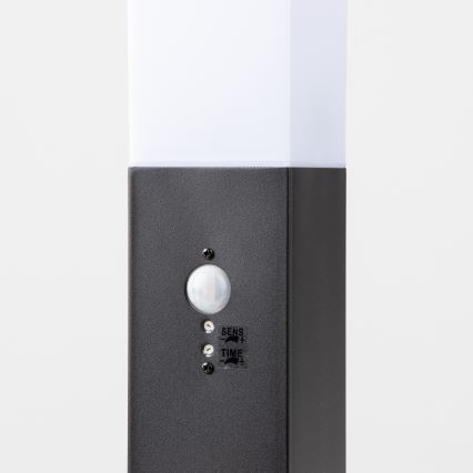 BRILAGI - Lampa zewnętrzna z czujnikiem NOVA 1xE27/15W/230V 40 cm IP44 czarna