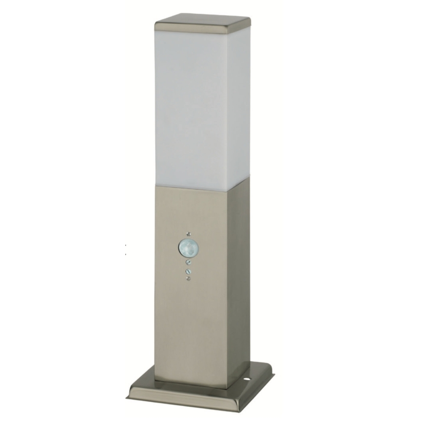 Brilagi - Lampa zewnętrzna z czujnikiem NOVA 1xE27/15W/230V 40 cm IP44 matowy chrom