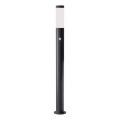 Brilagi - Lampa zewnętrzna z czujnikiem ruchu ELIA 1xE27/20W/230V IP44 100 cm antracyt