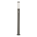 Brilagi - Lampa zewnętrzna z czujnikiem ruchu ELIA 1xE27/20W/230V IP44 100 cm matowy chrom