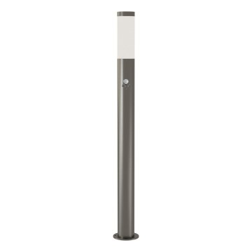 Brilagi - Lampa zewnętrzna z czujnikiem ruchu ELIA 1xE27/20W/230V IP44 100 cm matowy chrom
