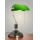 Brilagi - Lampka biurkowa BANK OFFICE 1xE27/60W/230V czarna/srebrna/zielona