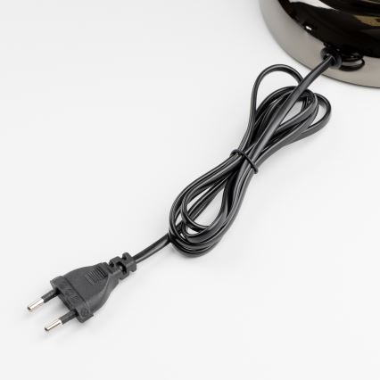 Brilagi - Lampka biurkowa BANK OFFICE 1xE27/60W/230V czarna/srebrna/zielona