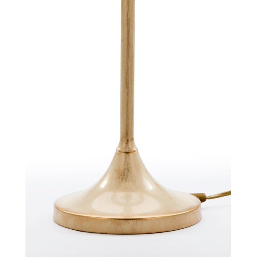Brilagi - Lampka stołowa SAPHIRE 1xE27/15W/230V, kremowa/złota z patyną