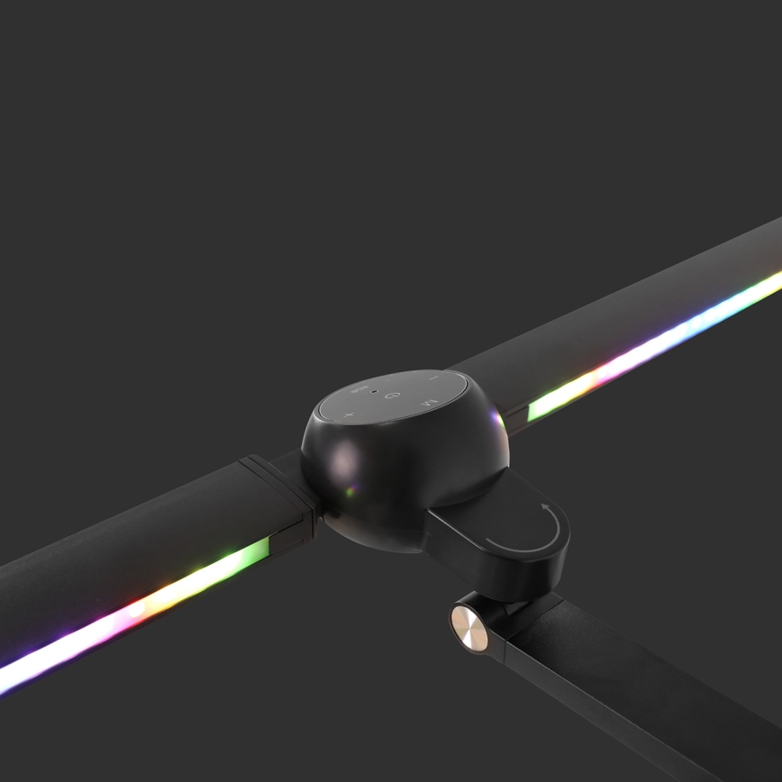 Brilagi - dotykowa, ściemnialna lampa biurkowa LED RGB z klipsem VARIO LED/18W/230V 3000-6500K CRI 96