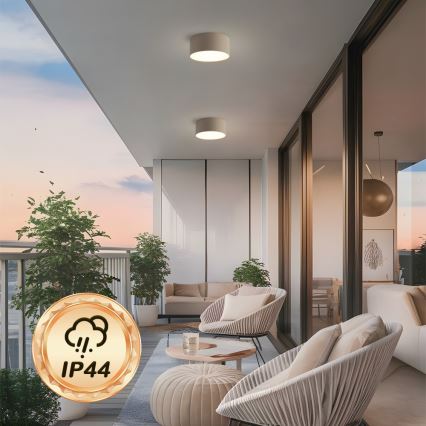 Brilagi - Plafon łazienkowy LED FORIS LED/20W/230V śr. 15 cm beżowy IP44