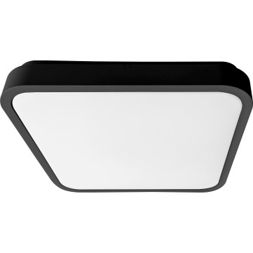 Brilagi - Łazienkowa lampa sufitowa LED ZENNA LED/18W/230V 28,5x28,5 cm IP44 czarna