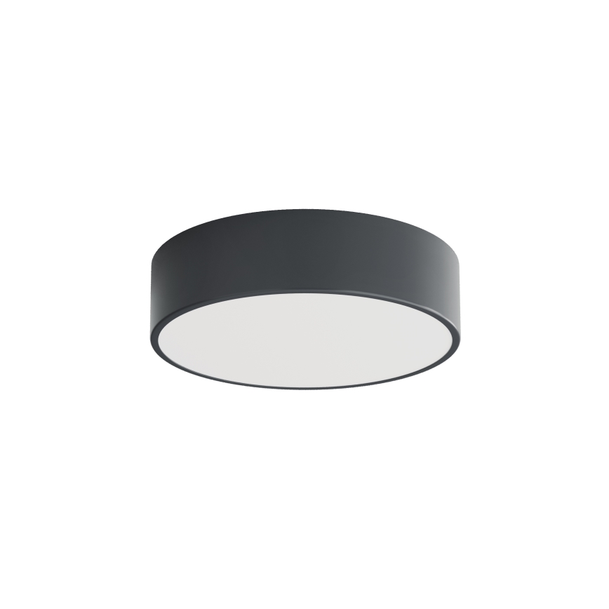 Brilagi - Plafon łazienkowy z czujnikiem ruchu i zmierzchu CLARE 2xE27/24W/230V Ø 30 cm antracyt IP54