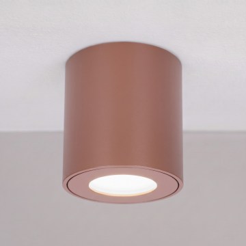 BRILAGI - Łazienkowa oprawa punktowa MIA 1xGU10/30W/230V 84x80 mm brązowa IP54