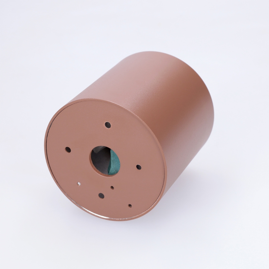 BRILAGI - Łazienkowa oprawa punktowa MIA 1xGU10/30W/230V 84x80 mm brązowa IP54